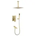 Душевая система скрытого монтажа Grocenberg GB5089MG-2 Матовый золото