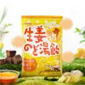 Леденцы Meito для горла с натуральным имбирным вкусом 52 г, Япония