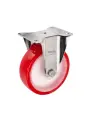 Колесо для тележки неповоротное Стелла-техник 6902-150, d 160 мм, г/п 350 кг, нержавеющая сталь