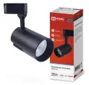 Трековый светильник IN HOME / Ин Хоум TOP-LINE TR-07-TL светодиодный, 35Вт 24° 6500К 3500Лм, IP40, черный 76х130х210мм, 4690612040189 / осветительные приборы
