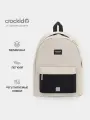Рюкзак Crockid АКС 1008/6 ГР р 40х31 см для девочки из мембранной ткани