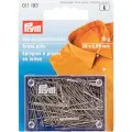 PRYM 011193 Иглы для закалывания гвоздики латунь 15 г 26 мм в пластиковой упаковке под золото