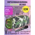 Портативная колонка Hopestar A6 Max, 80вт, с микрофоном, Bluetooth, влагозащита IPX6