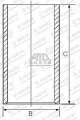 Гильза цилиндра без бурта Mitsubishi 4D55/4D56 d91.10 (90.20), A 94.20, L 165.00 Goetze