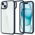 Чехол Spigen на Apple iPhone 15 (ACS06801) Ultra Hybrid / Спиген чехол для Айфон 15 накладка, противоударный, с защитой камеры, синий
