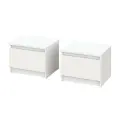 Тумба прикроватная Денвер (2 шт.), Белый