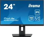 Монитор 23.8 Iiyama ProLite XUB2492HSU-B6 IPS 1920x1080, 100 Гц, 0.4 мс, 16:9, 250 кд/м², HDMI, DP, 4xUSB 3.2, 3.5 Jack, динамики (2x2 Вт), Adaptive-Sync, черный