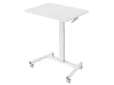 Стол для ноутбука Cactus CS-FDS102WWT механический столешница мдф белый каркас белый 80x60x121см
