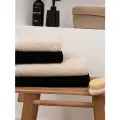 Василиса Набор банных полотенец, Хлопок, 50x80, 70x130 см, черный, латте, 4 шт.