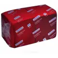 Салфетки бумажные Luscan Profi Pack, 1-слойные, 24х24 см, 400 шт, бордовый
