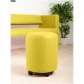 Пуф MONOFIX йокки в прихожую, для туалетного столика, в пвз, экокожа желтый