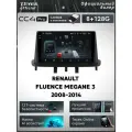 Магнитола Renault Megane 3 2008-2014 Teyes CC4 Pro 8/128GB, штатная магнитола, 8-ми ядерный процессор, QLED экран, 2 D