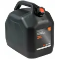 Канистра пластиковая AIRLINE крышка-защита от детей 20 л PRO (черный)