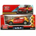 Технопарк Игрушка Машина. KIA Rio X Каршеринг/12 см, металл, откр. двери, багажник, красный, инерц XLINE-12DEL-RD Китай