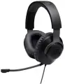 Наушники игровые проводные JBL Quantum 100 Black (JBLQUANTUM100BLK) (HGS-LR4 Midnight)