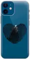 Силиконовый чехол на Apple iPhone 12 Mini / Эпл Айфон 12 мини с рисунком Lovely Fingerprints