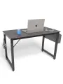 Стол офисный INCUBE D004.120 GRP Graphite Размеры: Высота 750мм Глубина 600мм Ширина 1200мм