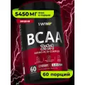 BCAA 2:1:1, вкус Вишня, 60 порций, Аминокислоты порошок 1WIN (БЦАА), быстрорастворимый