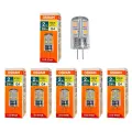 5шт/уп. Лампа LED Капсула G4 2Вт 200Лм 220-240V 2700К Свет Теплый белый d14x33 OSRAM, уп. 5шт