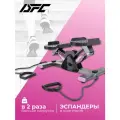 Балансировочный степпер DFC SC-S012E / pink с эспандерами