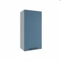 Кухонный шкаф навесной, ВП 450/2, Кухня Ройс, Серый / Лазурь софт