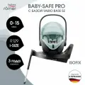 Комплект: автокресло с базой Britax Roemer BABY-SAFE PRO и VARIO BASE 5Z, Style Harbor Blue (автолюлька переноска для новорожденных 0+ и поворотная база с ISOFIX)