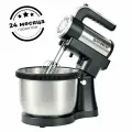 Миксер Endever Sigma-12, стационарный, 800Вт, нержавеющая сталь, объём чаши 4л