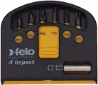 Набор бит Felo Impact, с битодержателем, магнитный, 6 бит, 1 упаковка