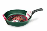 Сковорода Нева Литая Каменная Балтик грин 16126, алюминий, зеленый