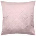 Наволочка - чехол для декоративной подушки на молнии Бархат АртДеко пепельно-розовый, 45 х 45 см.