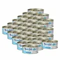 Влажный корм Monge Supreme sterilized для стерилизованных кошек из тунца с кальмаром, консервы 80 г х 28 шт.