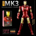 ФигуркаMarvel/Железного человека, Iron Man Mark 3, подвижные фигурки,18 см, ZD TOYS