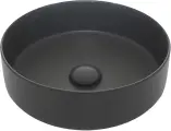 Раковина-чаша AQUAme AQM5012MDG 35,5x35,5 см, накладная, темно-серый матовый
