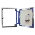 Ревизионный люк AL-КR 30/30 настенный под плитку Lyuker 30x30x5.3 см, серебристый