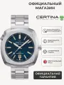 Наручные часы Certina, синий/серебристый