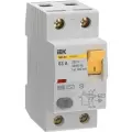 УЗО KARAT ВД3-63 2Р 63А 100мА 6кА тип АС, IEK MDV20-2-063-100 (1 шт.)