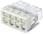 Клеммник 15шт восьмерная (одножильных) х 0,5-2,5 мм2 24A Cu/Al с пастой Alu-Plus 2273-248 Ваго