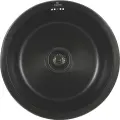 Мойка кухонная Kaiser KSM-4302 металлическая, 43x43, мойка для кухни, врезные, черная, круглая