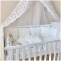 Бортики в детскую кроватку для новорожденного Стиль, 12 подушек, в прямоугольную кроватку 120*60 см