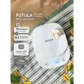 Весы кухонные Futula Kitchen Scale 4 белые, электронные, индикатор заряда батареи и перегрузки