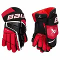 Перчатки хоккейные BAUER Vapor 3X S22 INT 1059959 (12 / черный-красный)