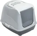 HOMECAT туалет для кошек закрытый с дверцей серый 50 х 38 х 37 см (1 шт)