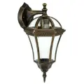 Светильник уличный настенный DE FRAN Дворянский 1хЕ27 60Вт IP44 черненое золото