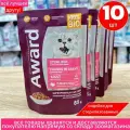 Влажный корм AWARD Sterilized для взрослых стерилизованных кошек кусочки в соусе с индейкой 85г х 10шт