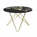 Журнальный стол Рим 30.1 (03) Черный сапфир/Золото