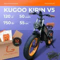 Электровелосипед Kugoo Kirin V5 ( 750 Вт, до 120 кг, 20000 мАч)