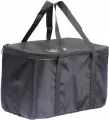 Термосумка складная фольгированная Cartage Т-14, объем 10 л, размер 26х19х19 см, сохраняет холод и тепло, цвет черный