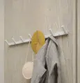 Вешалка настенная Samada лофт 7 крючков white