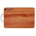 Доска разделочная бук 33x22x1,6см мет/руч ТМ Традиция