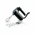 Миксер Bosch MFQ4930B Styline, ручной, 850 Вт, 5 скоростей, Soft-Touch, венчики FineCreamer, черный